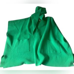 Free People Kelly Green All I Need Cozy Hooded Duster - OS - Beyond comfortable